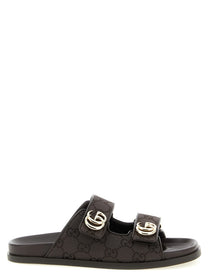 Gucci Doppia Slides Brown