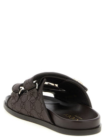 Gucci Doppia Slides Brown