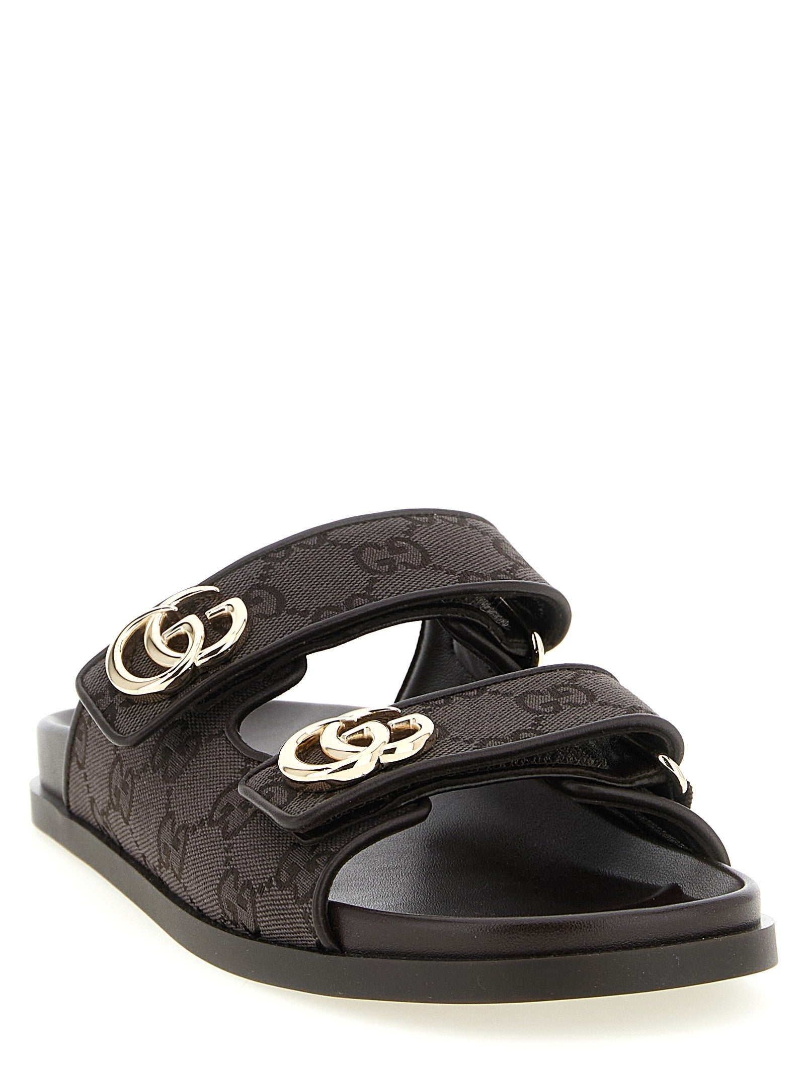 Gucci Doppia Slides Brown