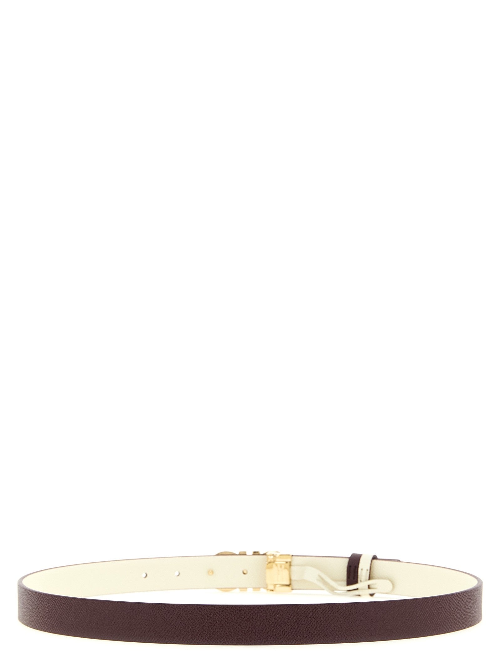 Ferragamo Doppio Gancini Reversible Belt Gold