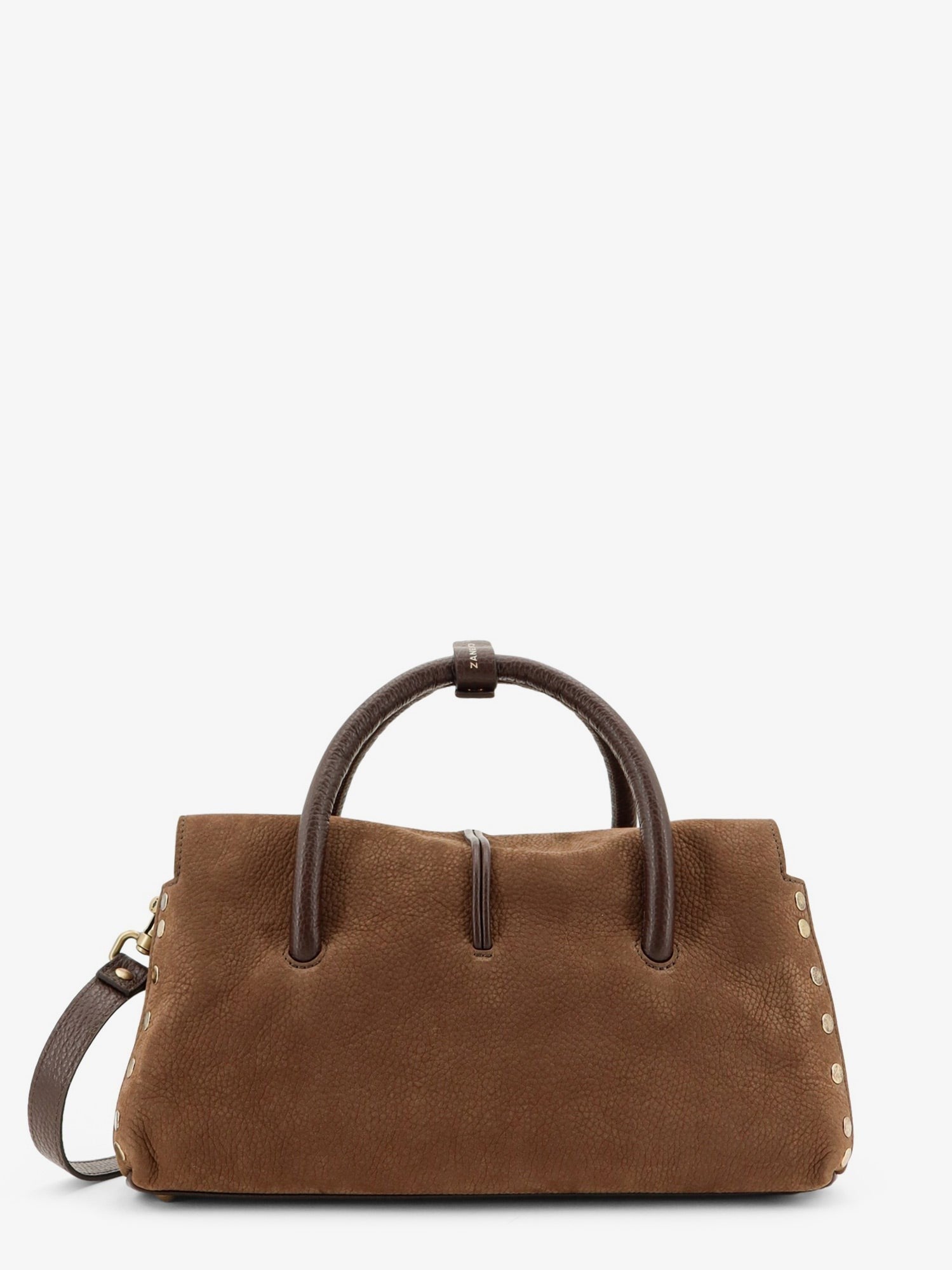 Zanellato Women's Dotta® Nubuck Crossbody Bag Brown