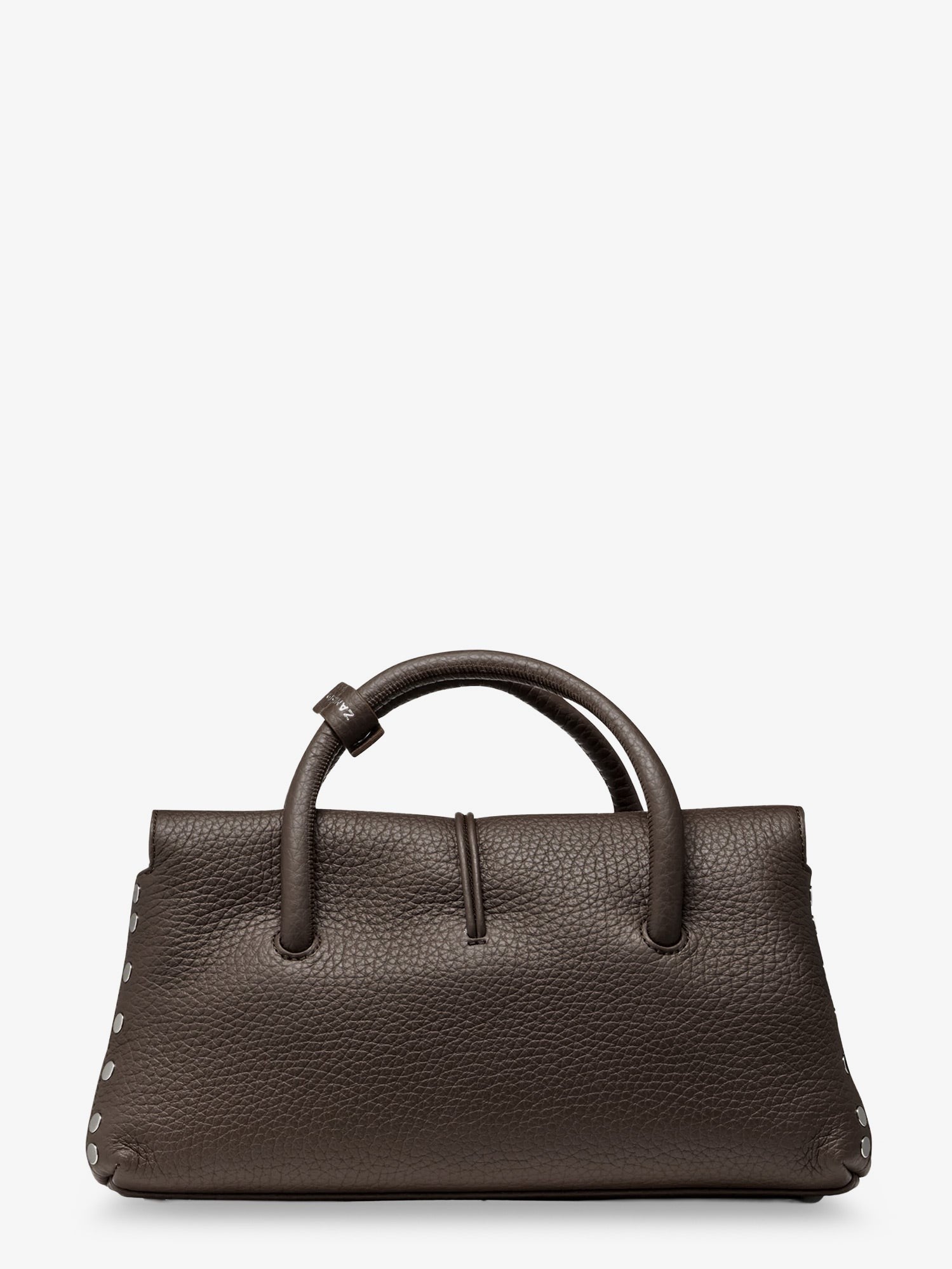 Zanellato Women's Dotta® Small Hammered Leather Crossbody Bag Brown