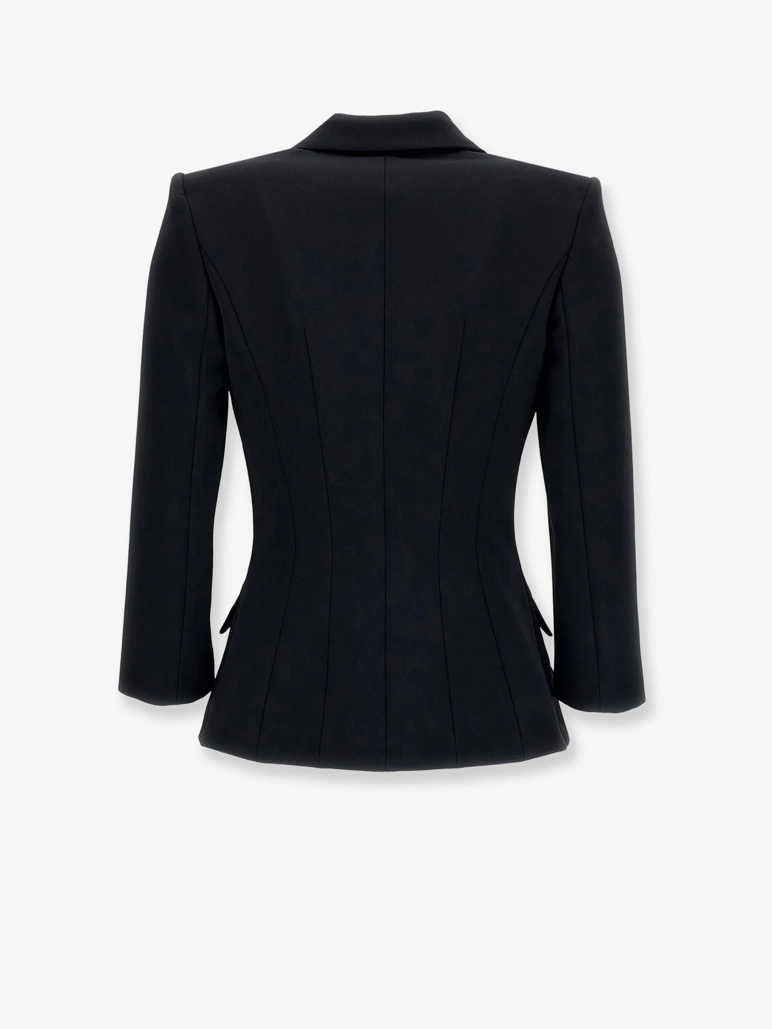 Elisabetta Franchi Women's Double Breasted Blazer Black