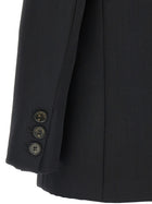 Elisabetta Franchi Double Breasted Blazer Black, view 4