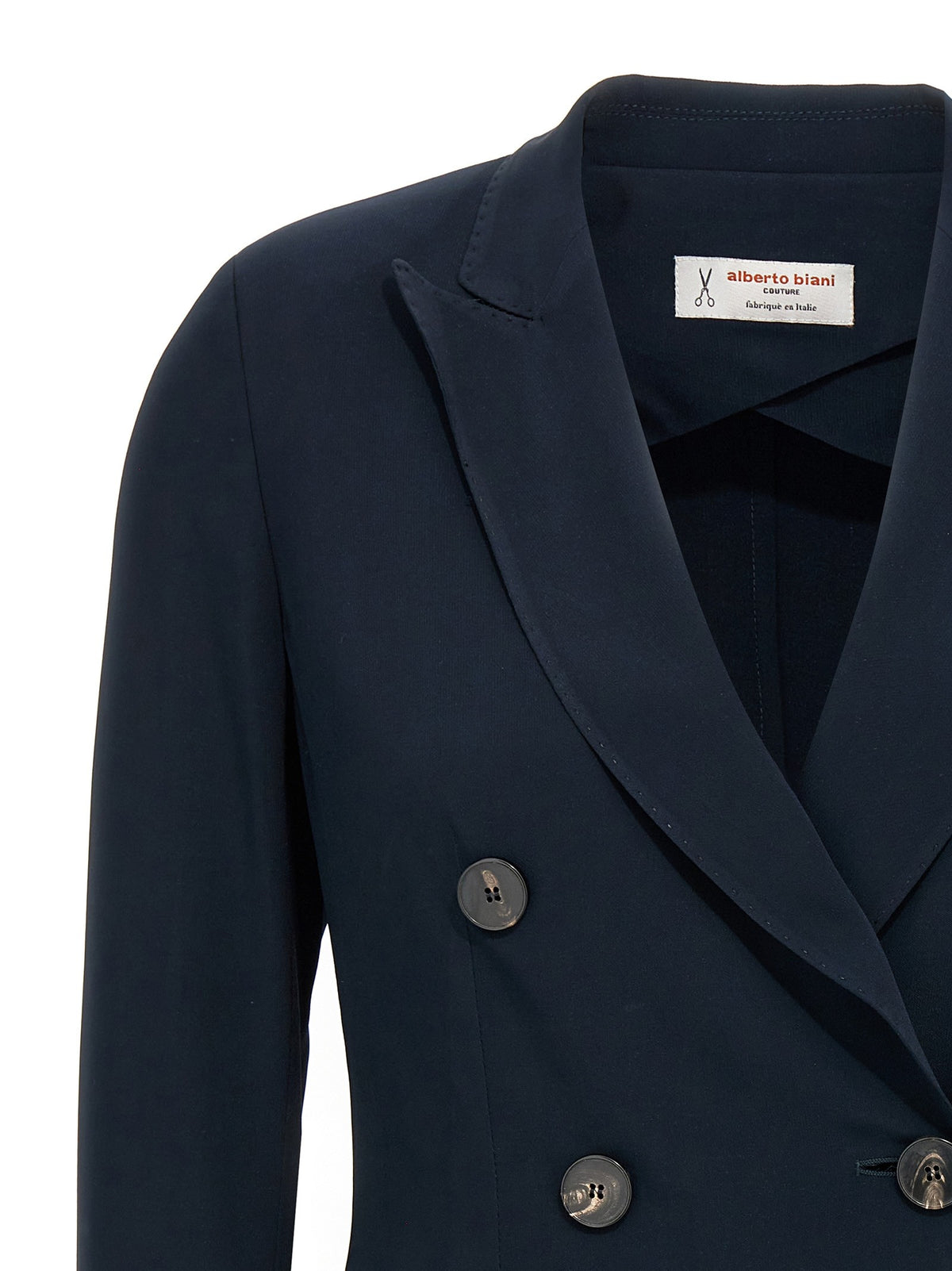 Alberto Biani Double Breasted Blazer Blue