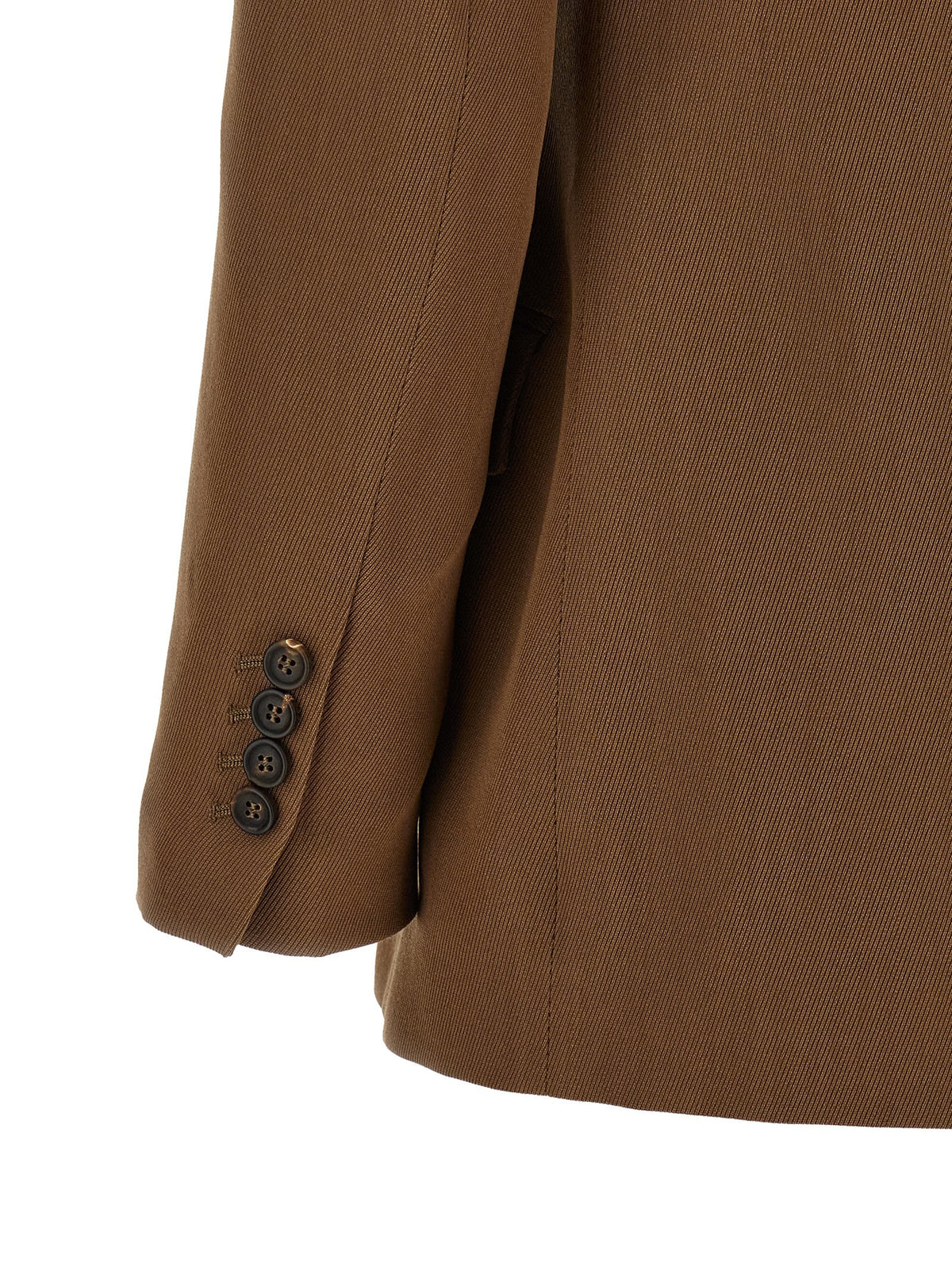Brunello Cucinelli Double Breasted Blazer Brown
