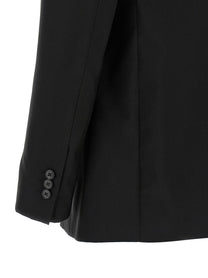 mfpen Double Breasted Blazer Black