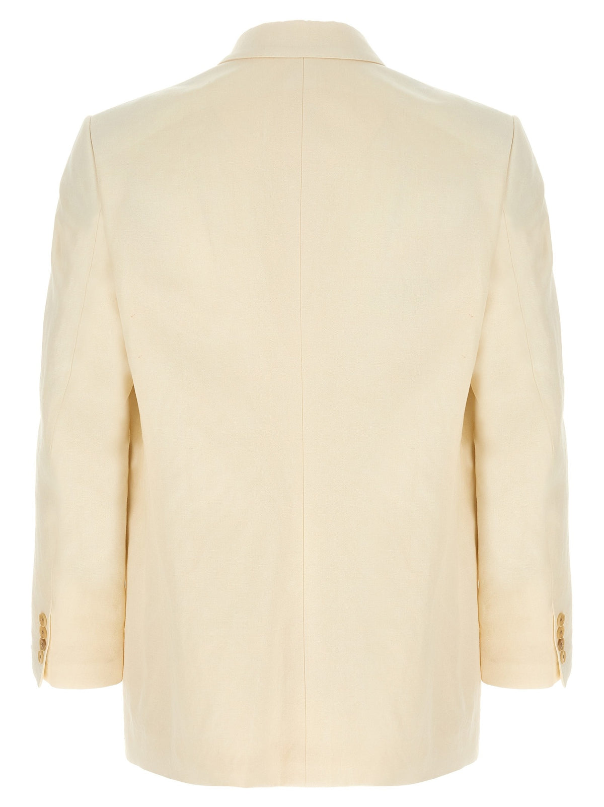AURALEE Double Breasted Blazer Beige, view 2