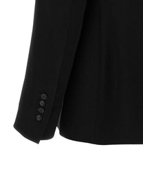 Alberto Biani Double Breasted Blazer Black