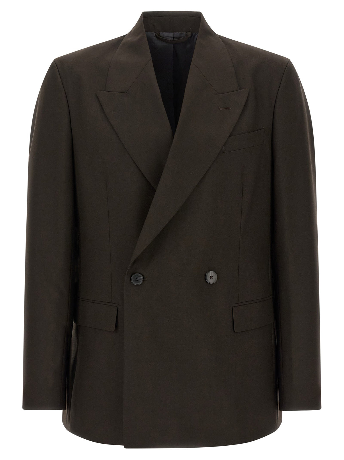 mfpen Double Breasted Blazer Brown
