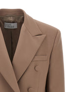 Giuseppe Di Morabito Double Breasted Blazer Beige, view 3