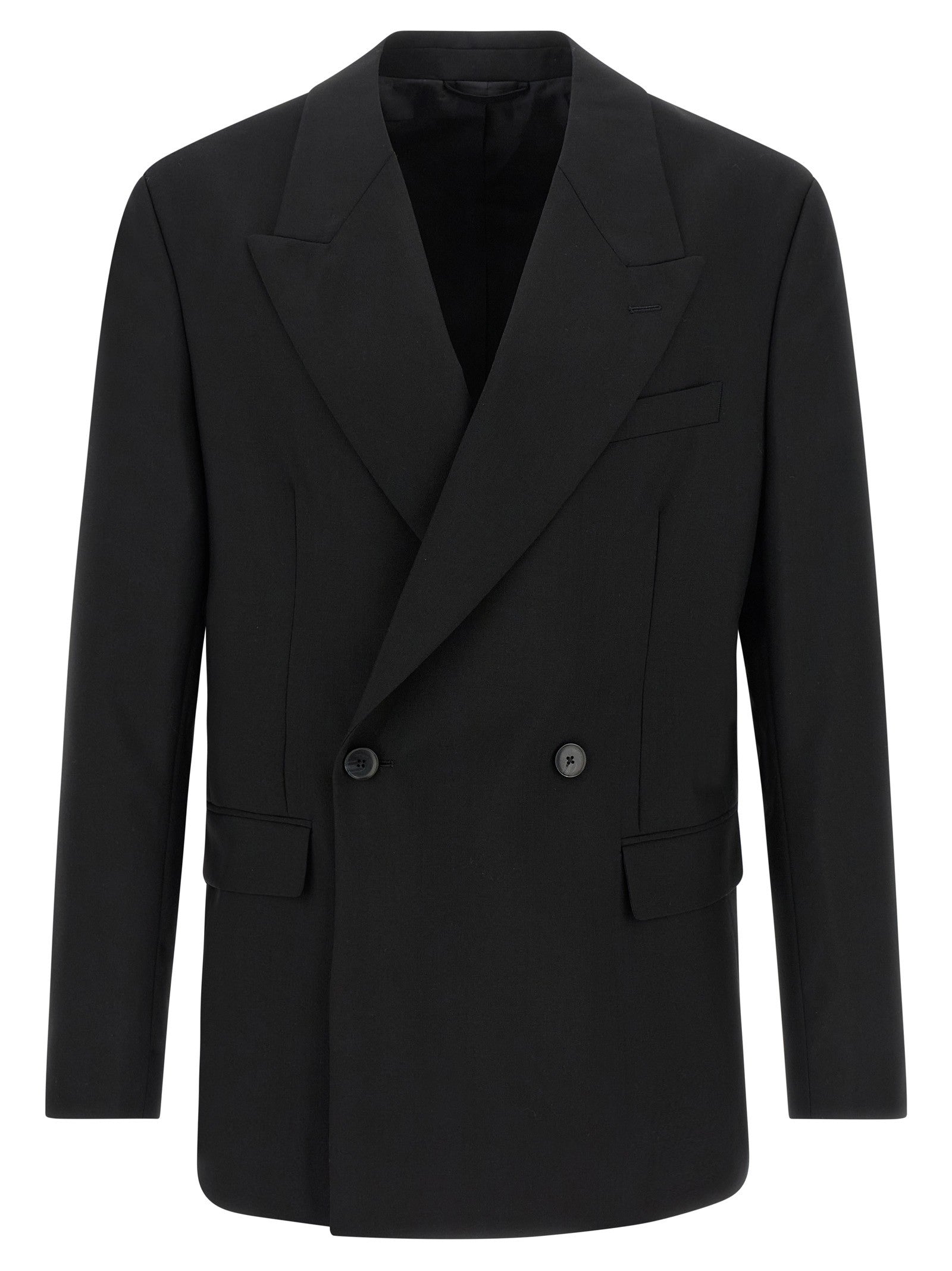 mfpen Double Breasted Blazer Black