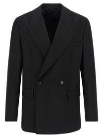 mfpen Double Breasted Blazer Black