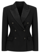 Brunello Cucinelli Double Breasted Blazer Black