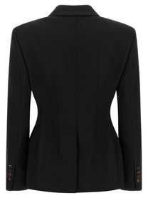 Brunello Cucinelli Double Breasted Blazer Black