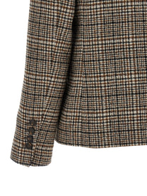 Brunello Cucinelli Double Breasted Blazer Beige