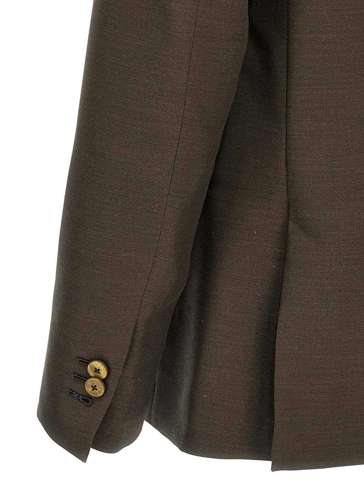 Maurizio Miri Double Breasted Blazer Green, view 4