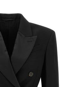 Brunello Cucinelli Double Breasted Blazer Black