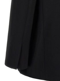 Theory Double Breasted Blazer Black