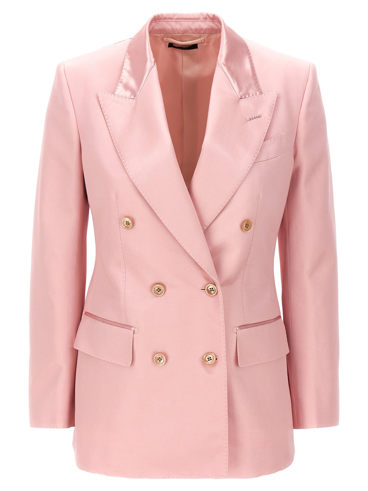 Tom Ford Double Breasted Blazer Blue