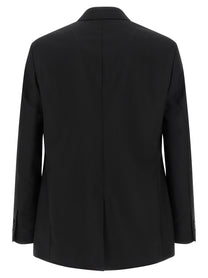 mfpen Double Breasted Blazer Black