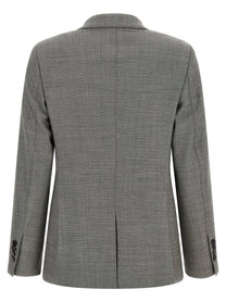 Alberto Biani Double Breasted Blazer Grey