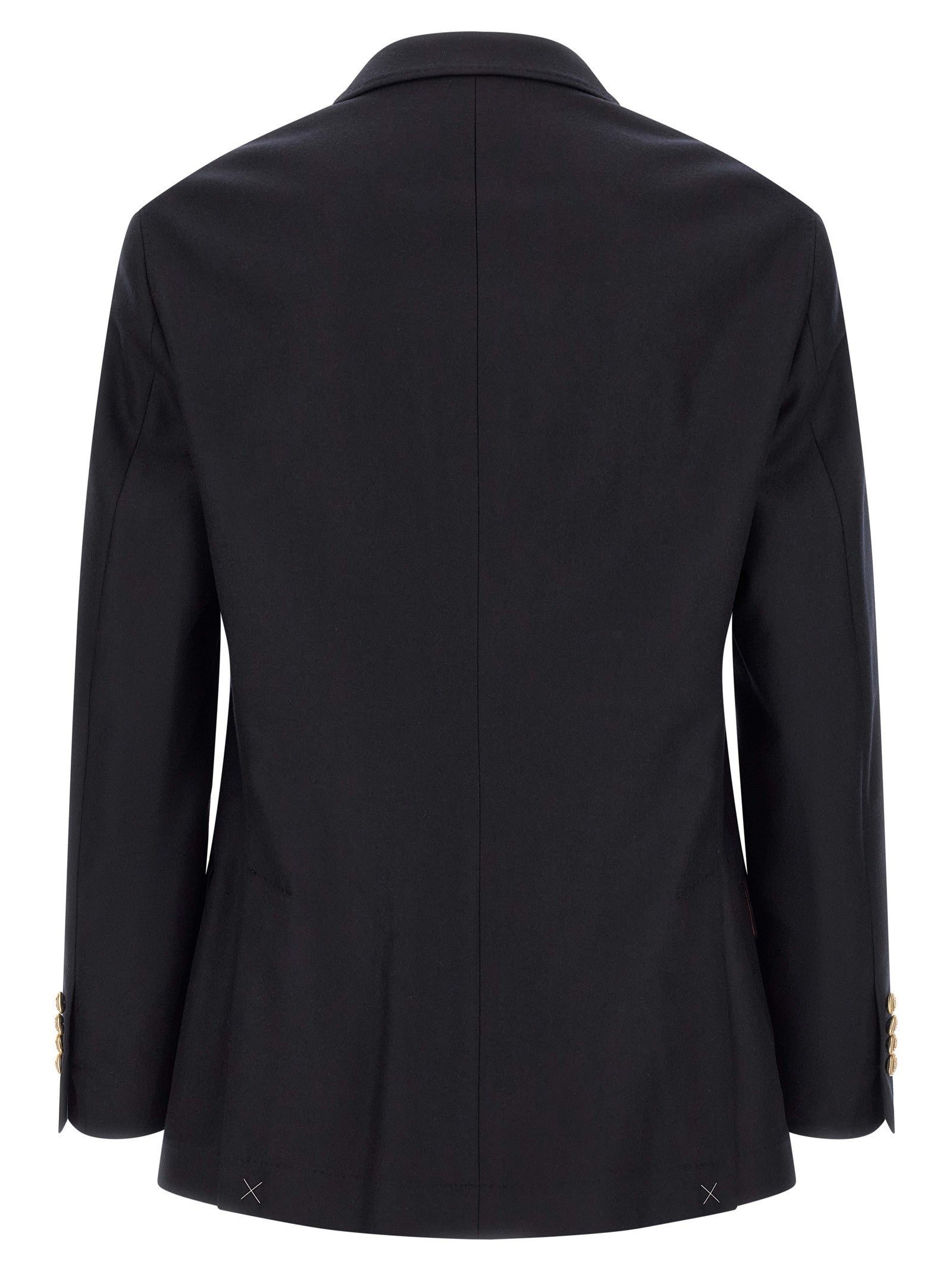 Brunello Cucinelli Double Breasted Blazer Blue