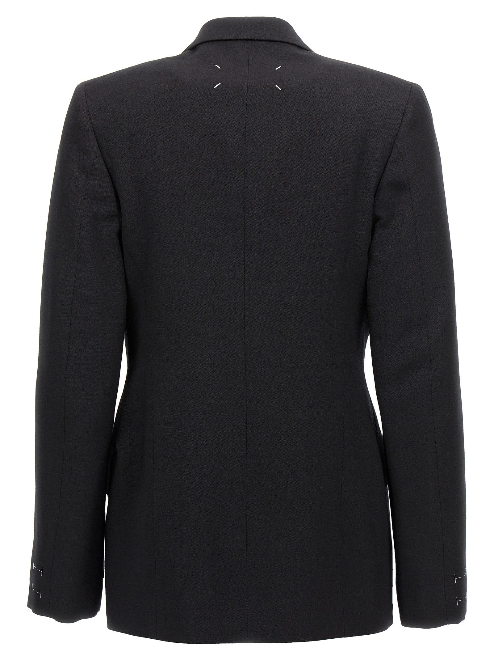 Maison Margiela Double Breasted Blazer Black