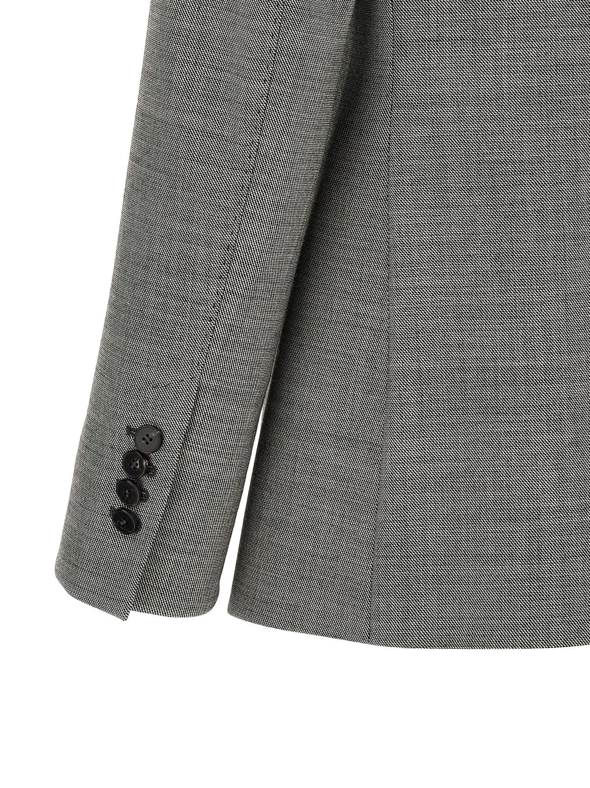 Alberto Biani Double Breasted Blazer Grey