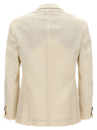 Maurizio Miri Double Breasted Blazer White, view 2