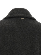TWINSET Double Breasted Caban Grey