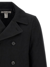 Comme Des Garcons Shirt Double Breasted Caban Black