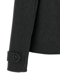 Lauren Ralph Lauren Double Breasted Coat Grey
