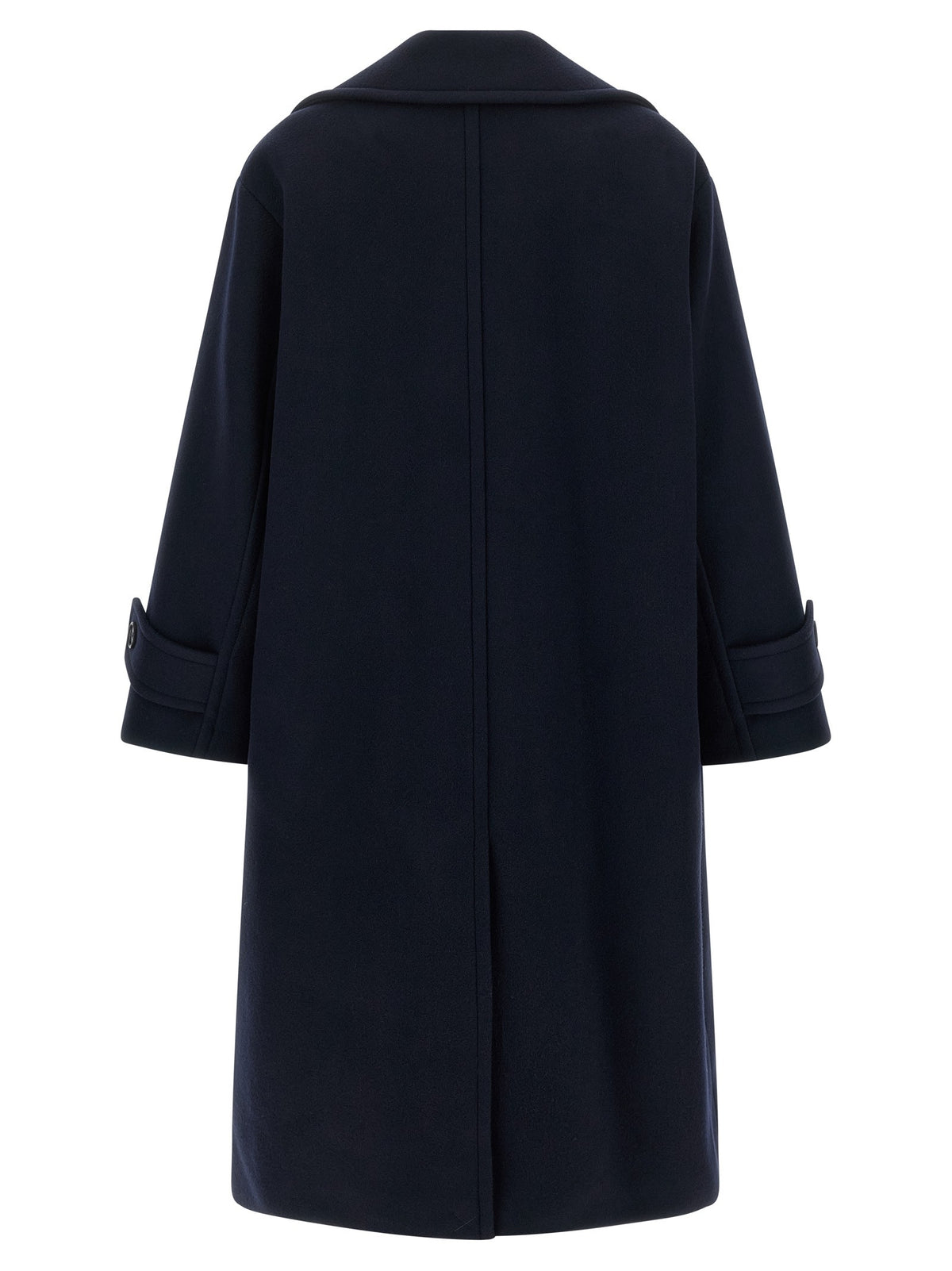 Chloé Double Breasted Coat Blue