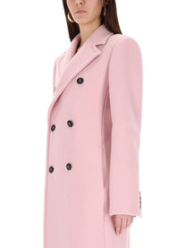 Sportmax Women's Double Breasted Coat Blue, view 4