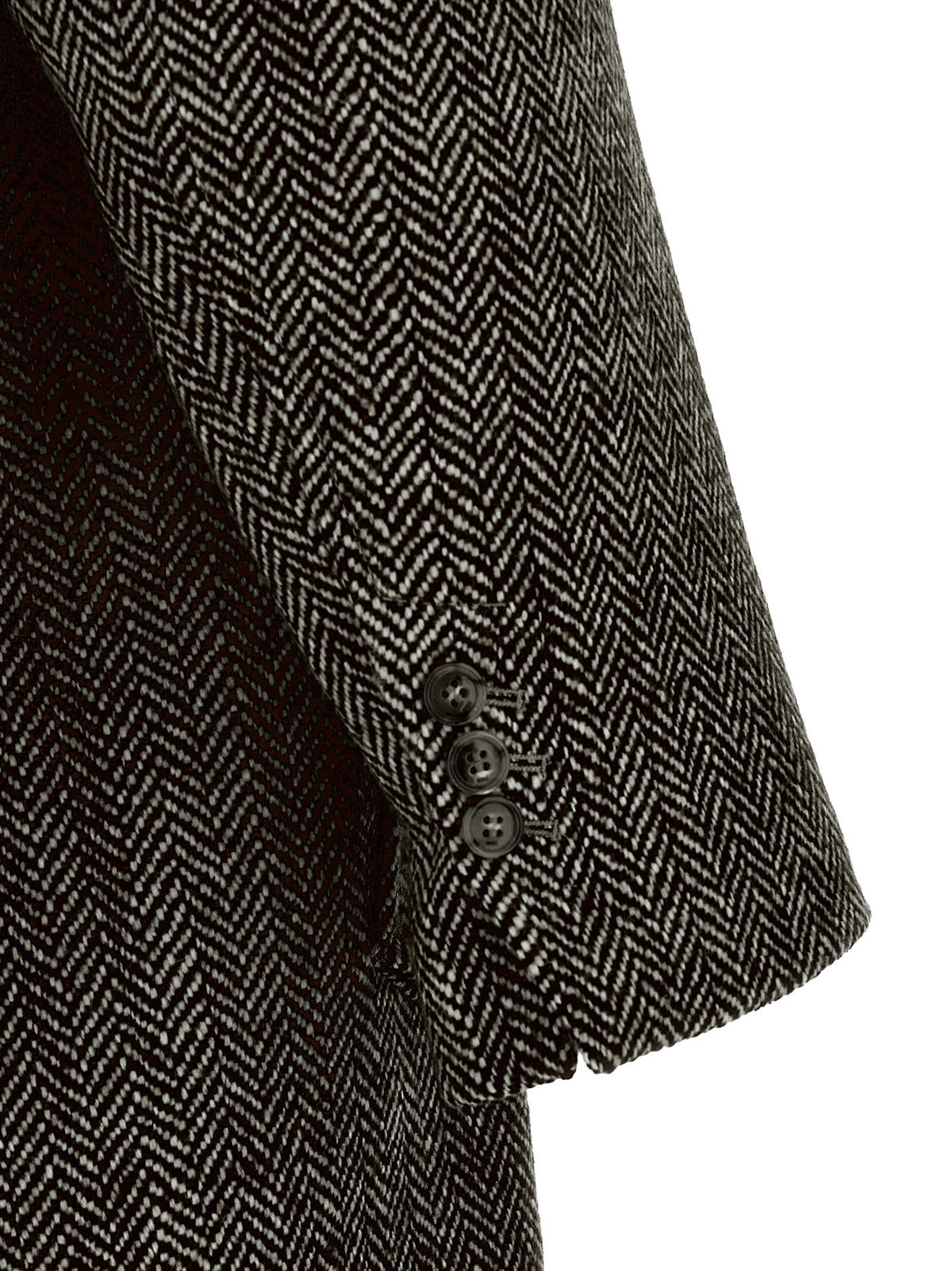 Ami Paris Double Breasted Coat Black