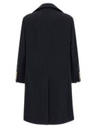 Brunello Cucinelli Double Breasted Coat Blue, view 2