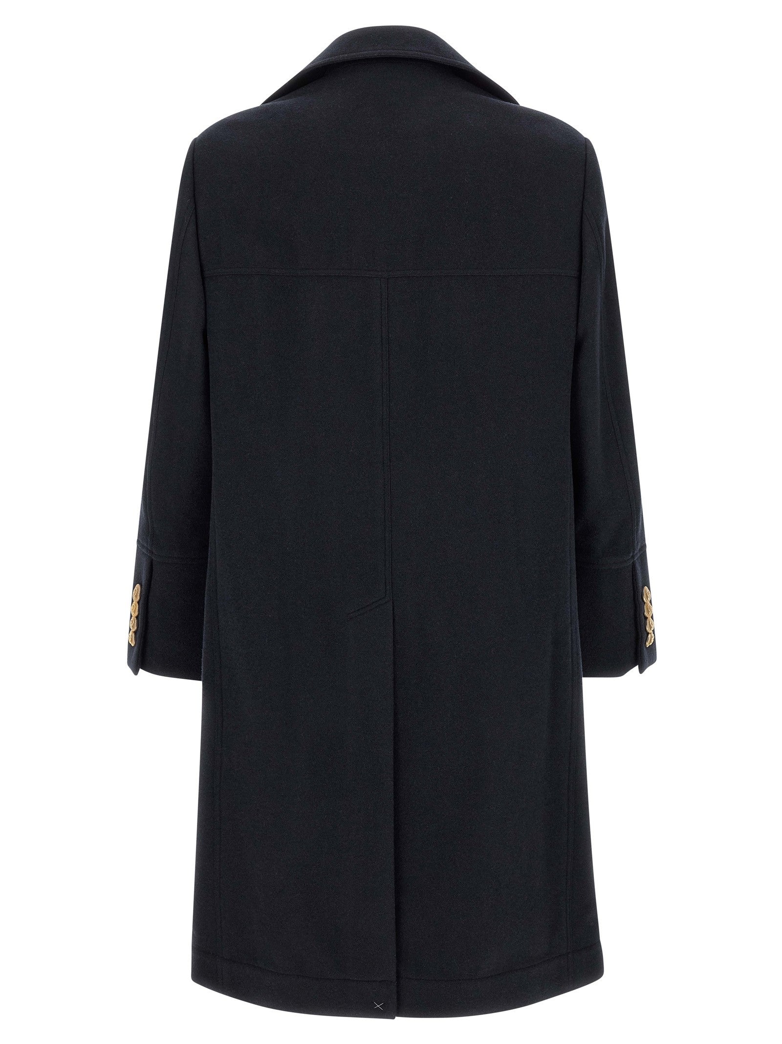 Brunello Cucinelli Double Breasted Coat Blue