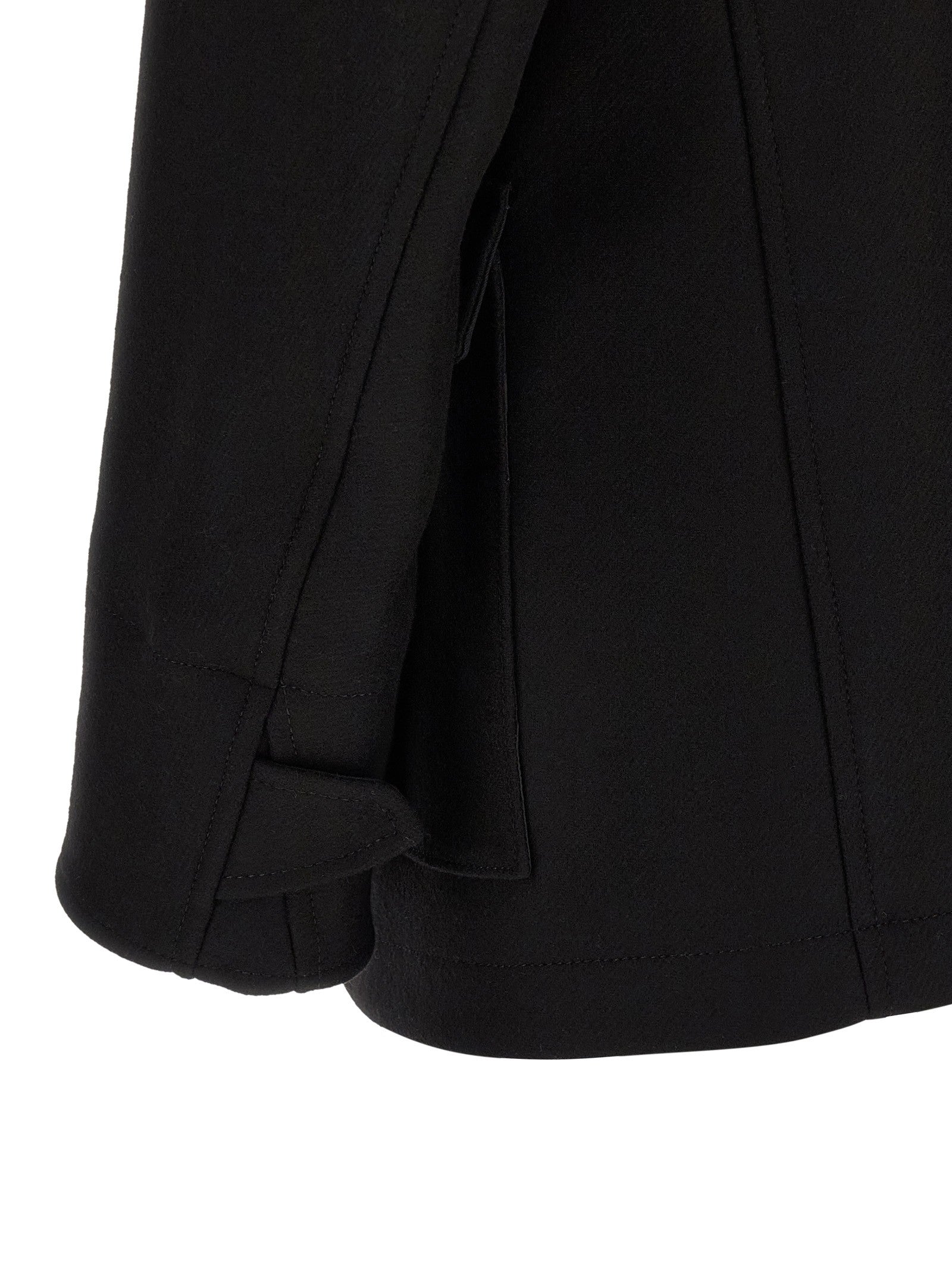 Dsquared2 Double Breasted Coat Black