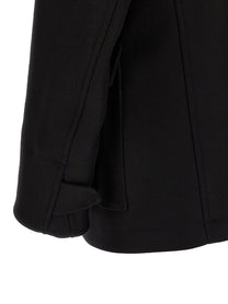 Dsquared2 Double Breasted Coat Black