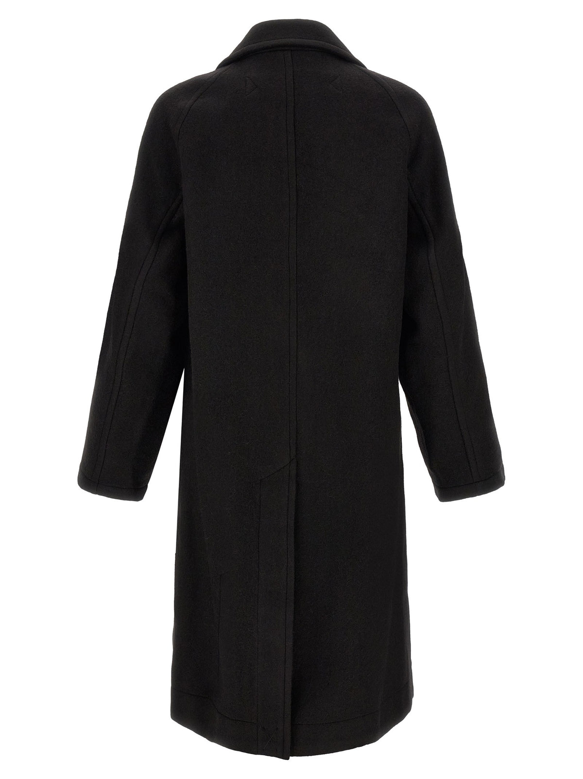 Lemaire Double Breasted Coat Black, view 2