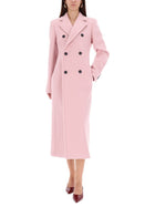Sportmax Women's Double Breasted Coat Blue, view 2