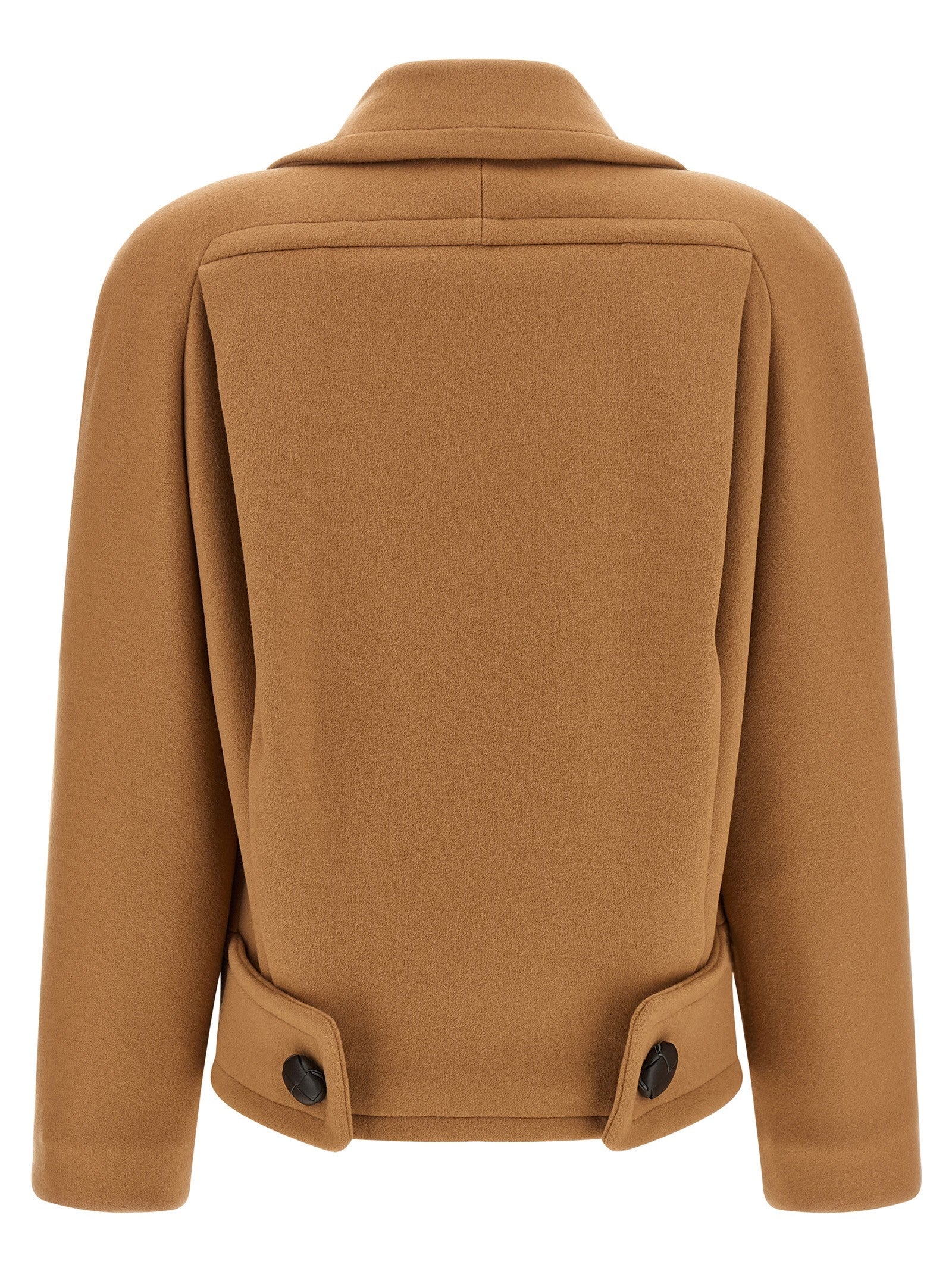 Stella McCartney Double Breasted Coat Beige