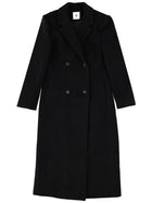 The Garment Women's Double Breasted Coat Black
