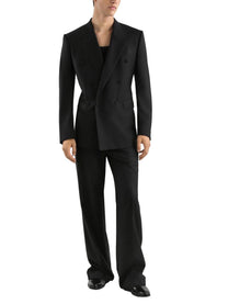 Dolce &amp; Gabbana Men's Double Breasted Jacket Sicily Black