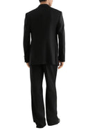 Dolce &amp; Gabbana Men's Double Breasted Jacket Sicily Black, view 3