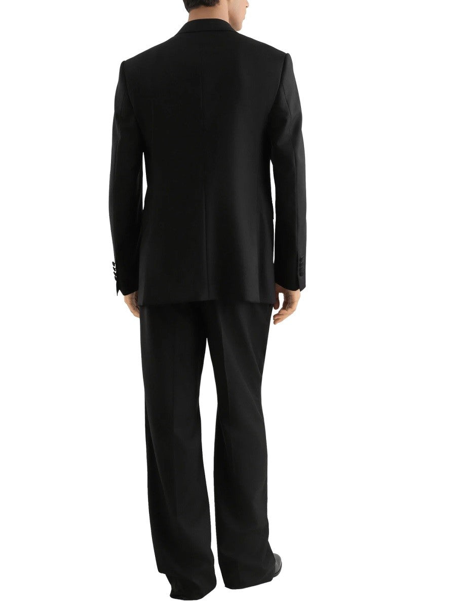 Dolce &amp; Gabbana Men's Double Breasted Jacket Sicily Black