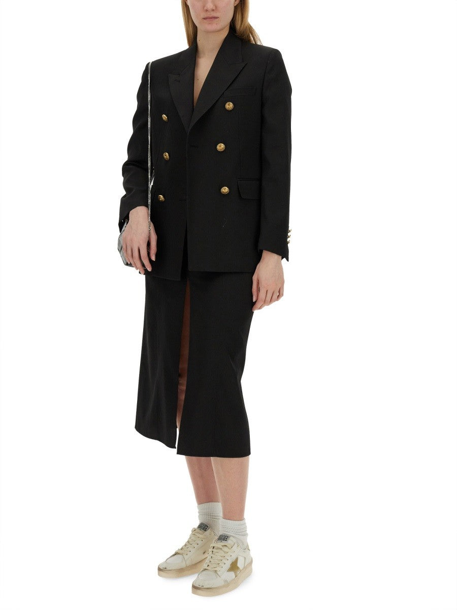 Golden Goose Women's Double Breasted Jacket Black