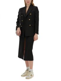 Golden Goose Women's Double Breasted Jacket Black