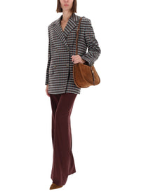 Etro Women's Double Breasted Jacket Grey